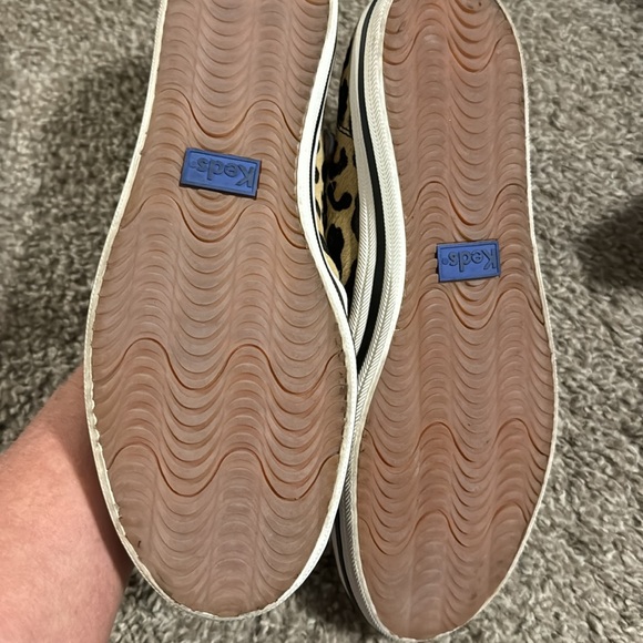Keds Kate Spade calf leopard print slip on sneakers - Picture 4 of 4